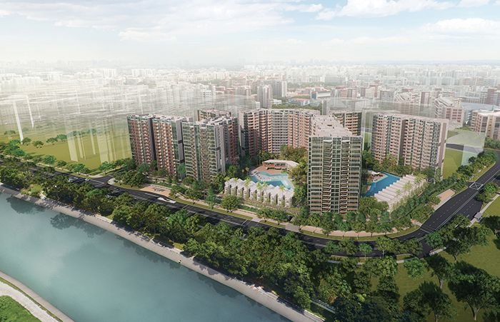 Riverfront Residences Condo Riverside View