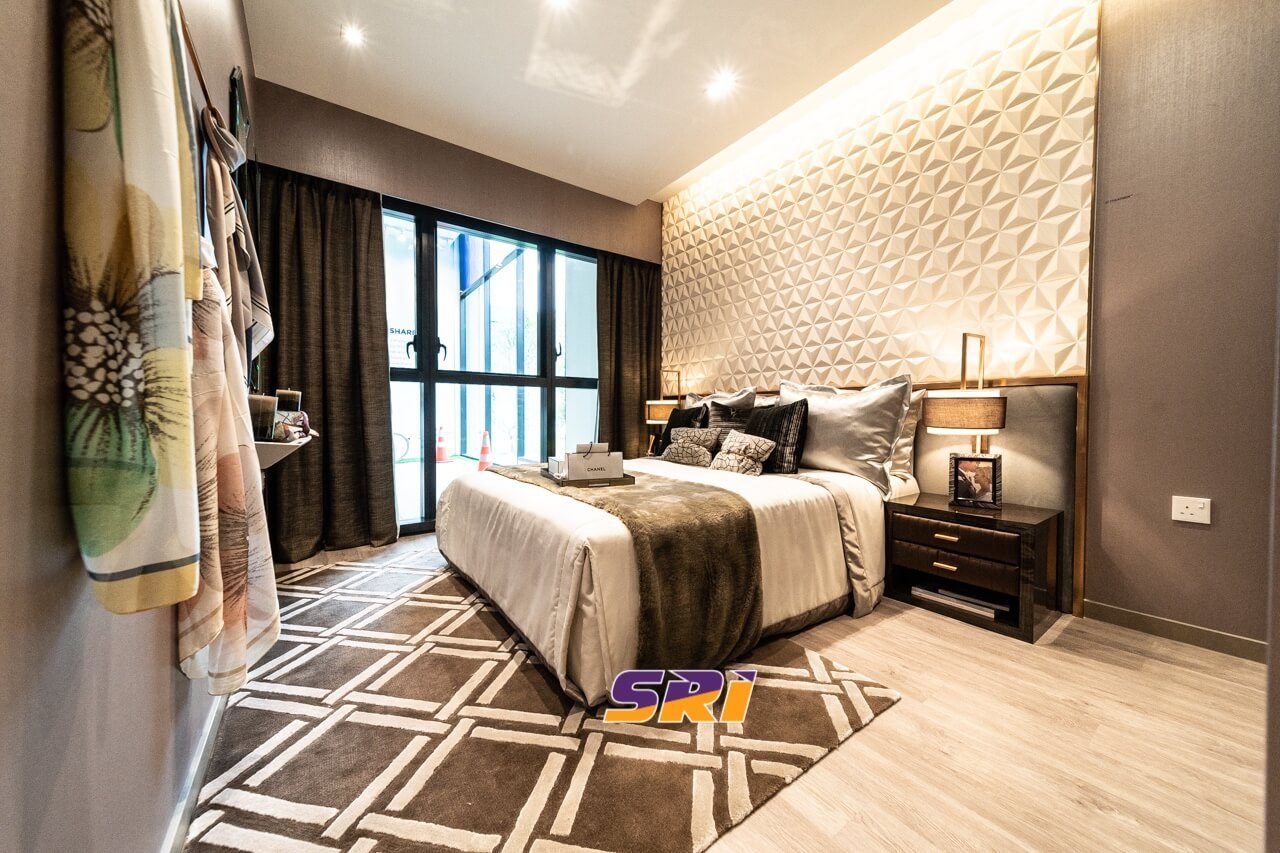 Riverfront Residences Showflat 2-Bedroom Master