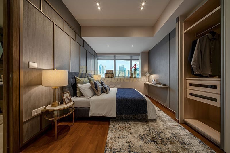 V on Shenton Showflat 3-Bedroom Common Bedroom 2